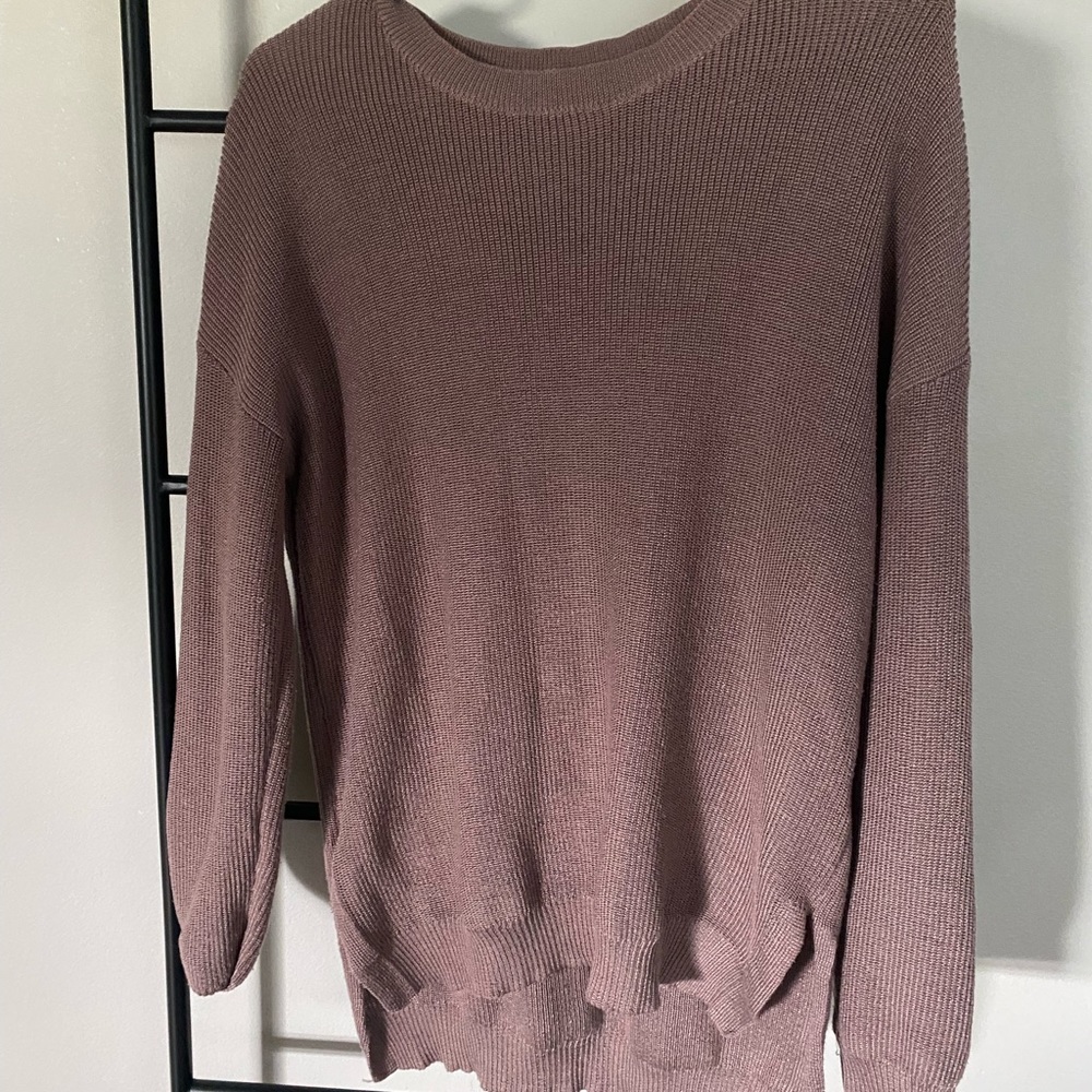 Purple Charolette Russe sweater